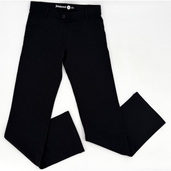 Betabrand Pants - Betabrand Pants Womens XS Petite Black Dress Yoga Work Stretch Pull On Slacks